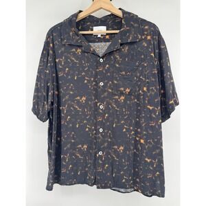 Rhude Rayon Tortoise Shirt Size Medium